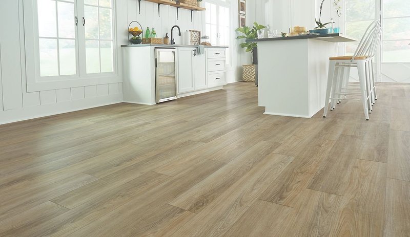 SolidTech flooring in a stylish kitchen