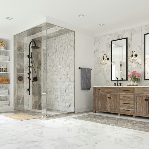 Tile Inspiration Gallery from Hoosier CarpetsPlus COLORTILE in Bloomington, IN