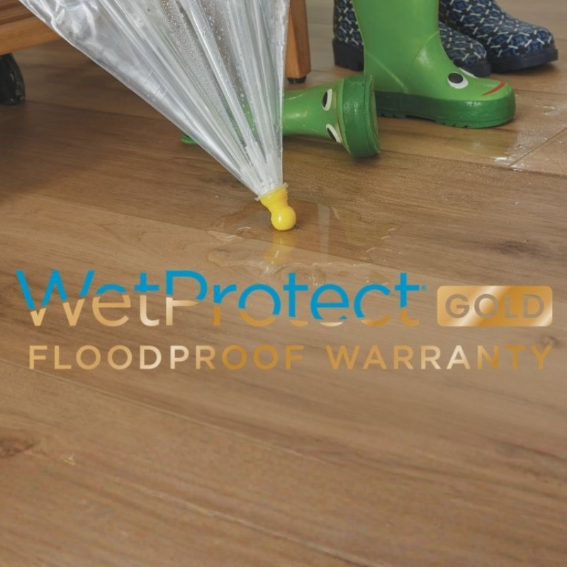 WetProtect Warranty on a water resistant floor