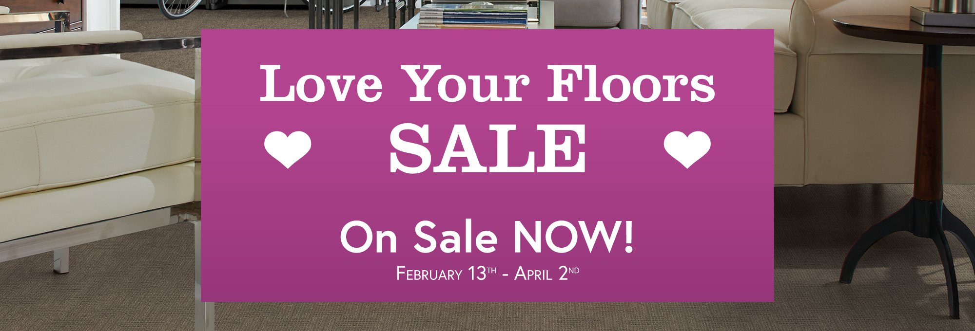 CarpetsPlus COLORTILE Love Your Floor Sale
